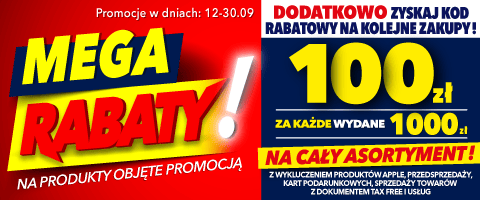 Mega rabaty!